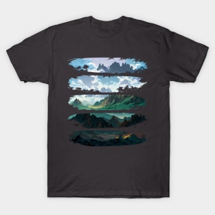 Uncharted Wilderness - Mountain Adventure T-Shirt